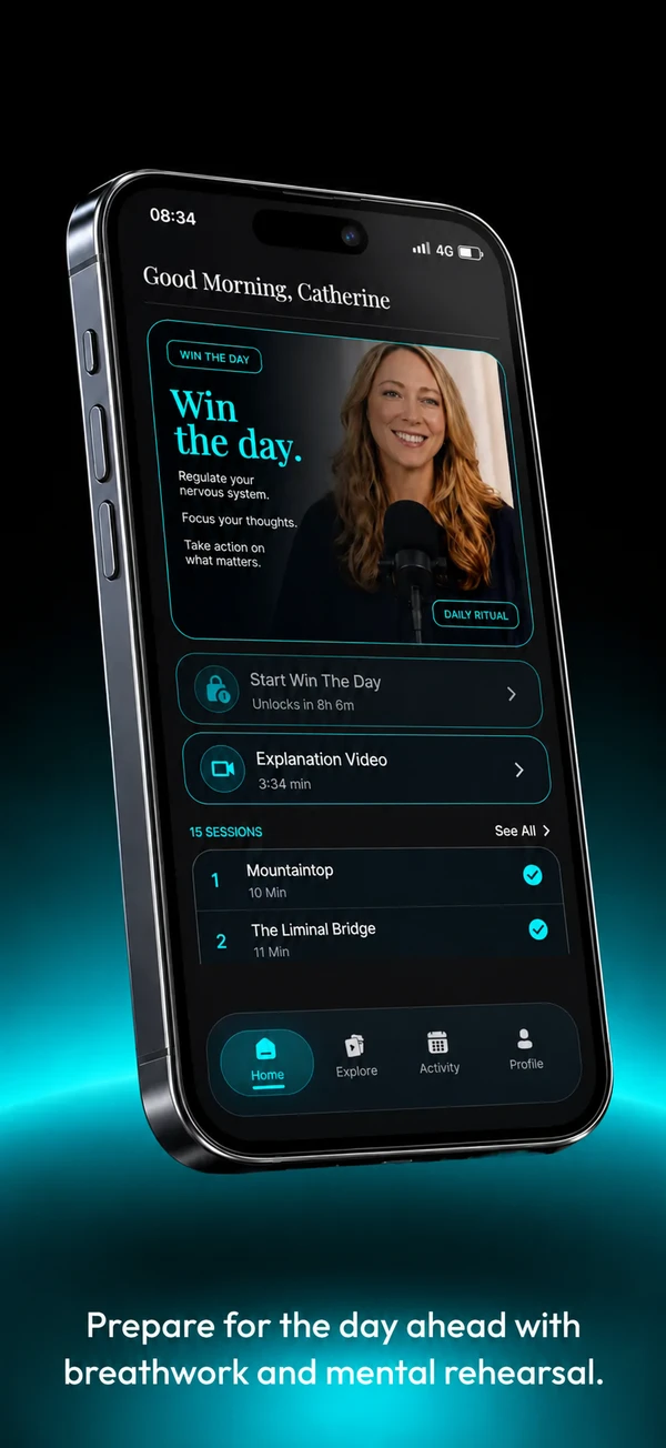 Win Your Day guided daily practice in the 2nd Intelligence app
